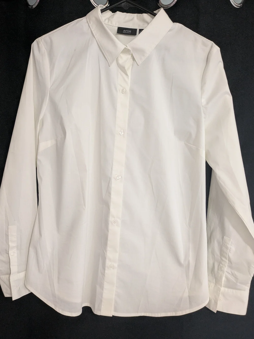 Apt. 9 White Long Sleeve Button-Down Shirt